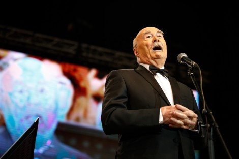 Tudor Gheorghe in Bucharest on march 2016