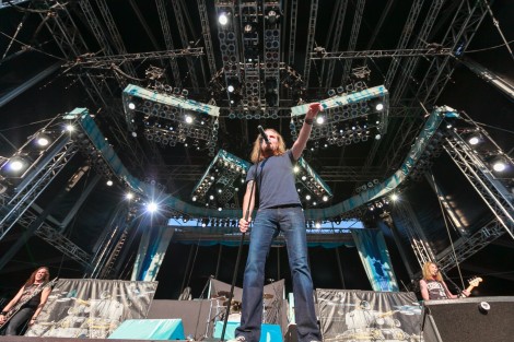 Voodoo Six in Bucharest on july 2013