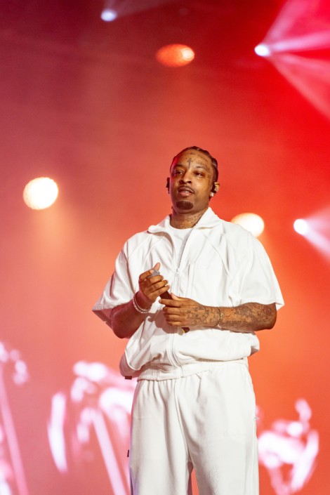 21 Savage in Costinesti on july 2025