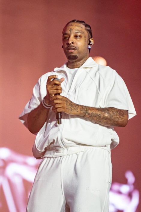21 Savage in Costinesti on july 2025