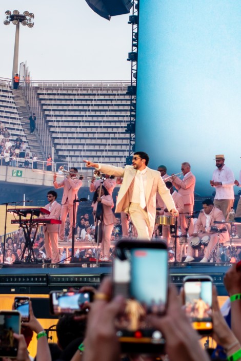 Bad Bunny in Barcelona on january 2024