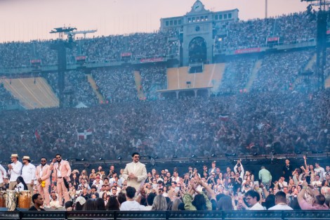 Bad Bunny in Barcelona on january 2024