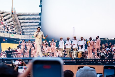 Bad Bunny in Barcelona on january 2024