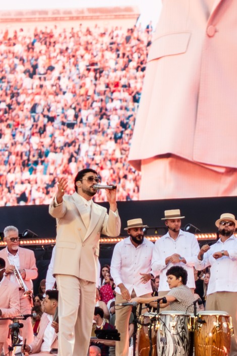 Bad Bunny in Barcelona on january 2024
