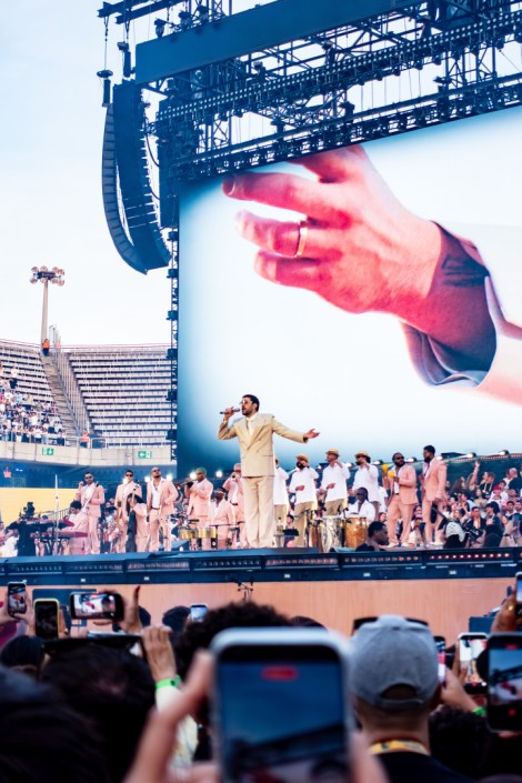 Bad Bunny in Barcelona on january 2024