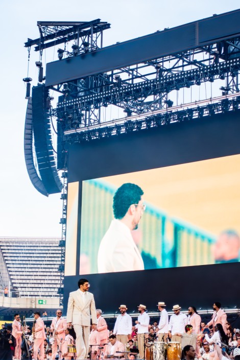 Bad Bunny in Barcelona on january 2024