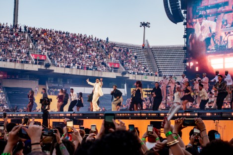 Bad Bunny in Barcelona on january 2024