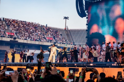 Bad Bunny in Barcelona on january 2024