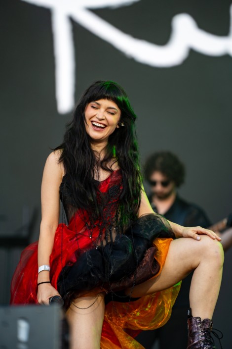 Irina Rimes in Bontida on july 2026