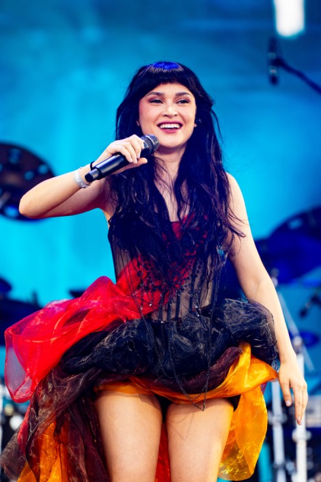 Irina Rimes in Bontida on july 2026