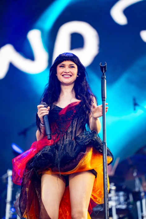 Irina Rimes in Bontida on july 2026