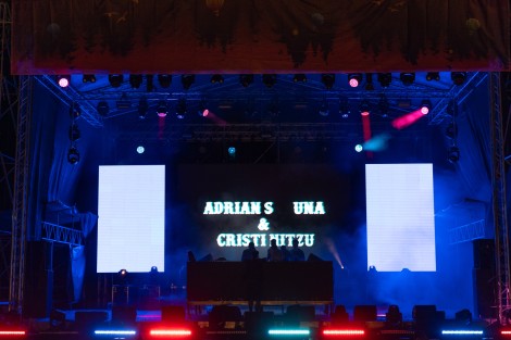 Adrian Saguna Cristi Nitzu Ramnicu in Valcea on august 2024