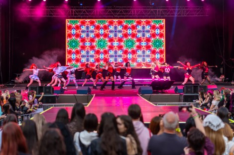 Dancers in Bucharest on september 2026