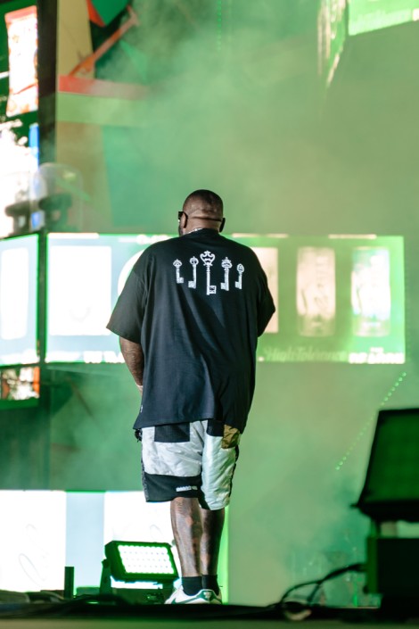 Rick Ross in Costinesti on july 2024