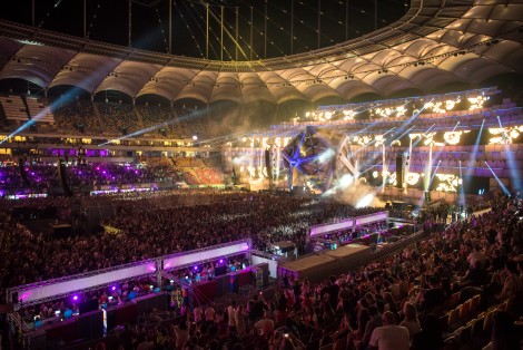 Public in Bucharest on june 2022
