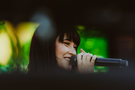 Irina Rimes in Bontida on july 2022