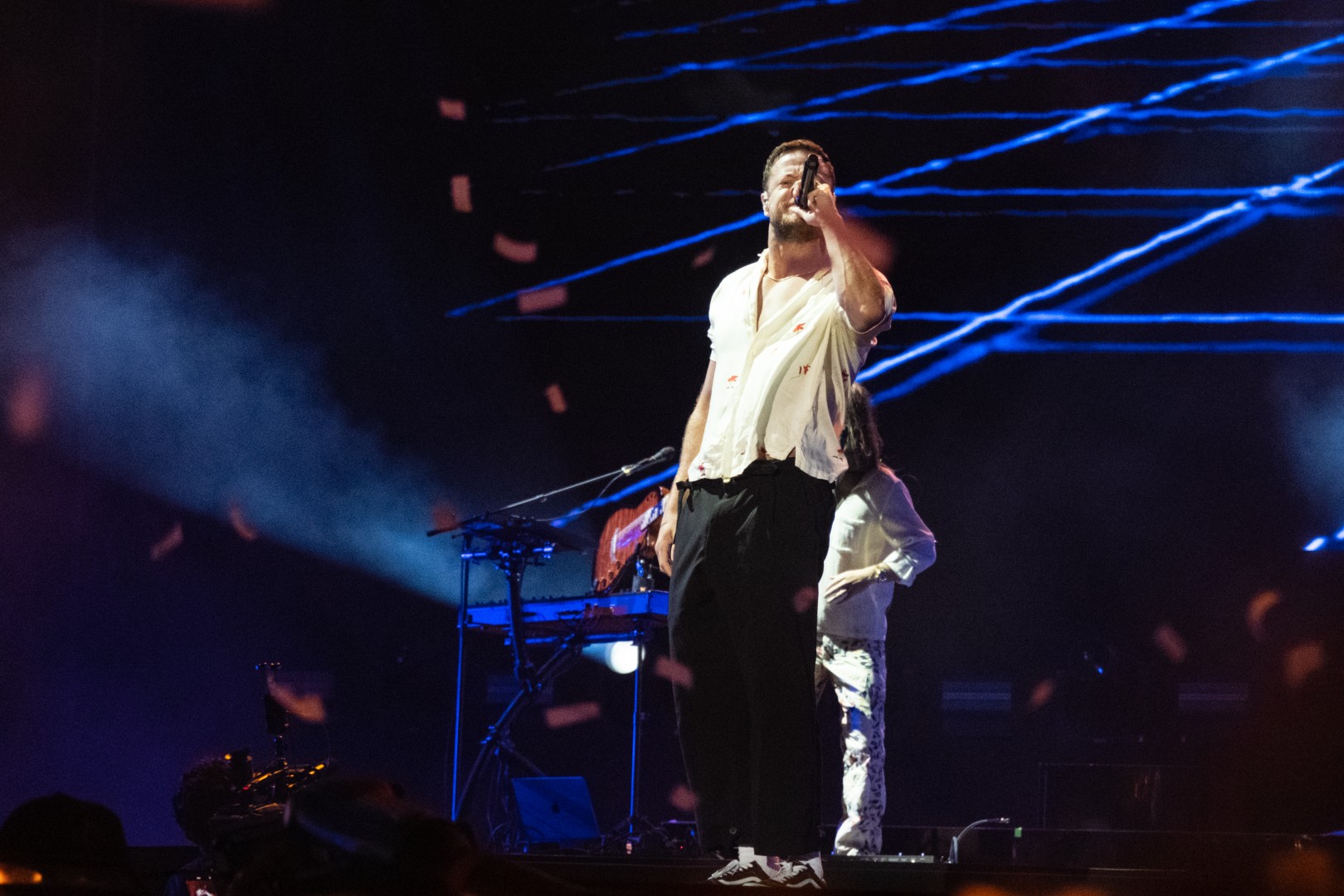 Dan Reynolds in Budapest on August 11, 2023 (cac01a543f)