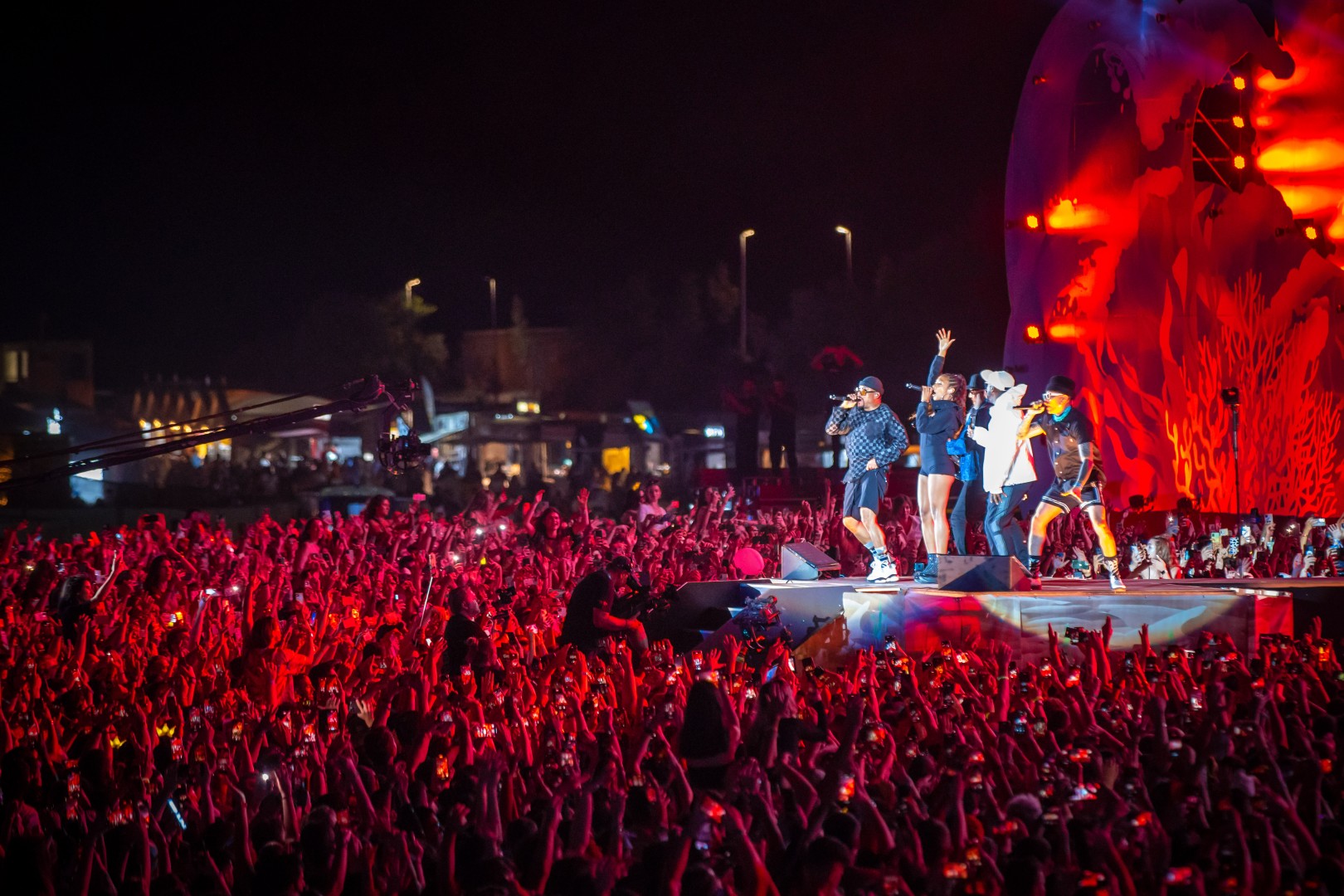 Black Eyed Peas at Neversea Beach in Constanta on July 9, 2022 (70e0dc6c8e)