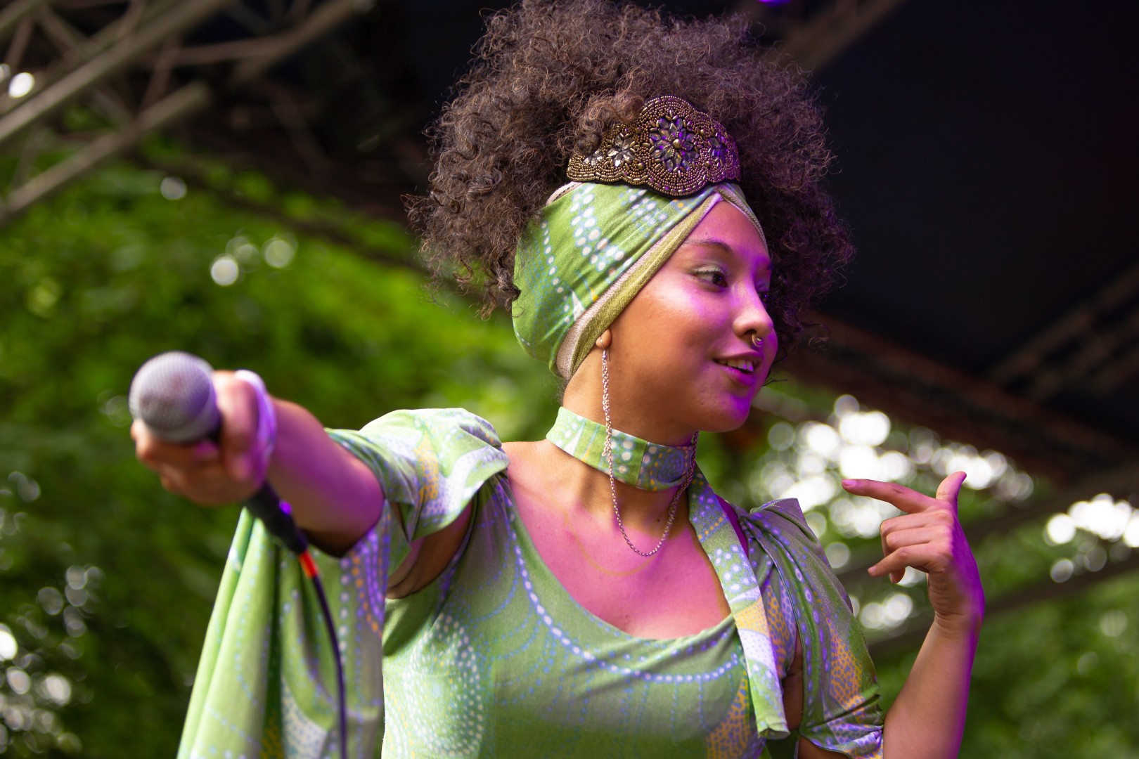 Yarah Bravo at Grădina Botanică in Bucharest on June 9, 2018 (0be2111cc6)