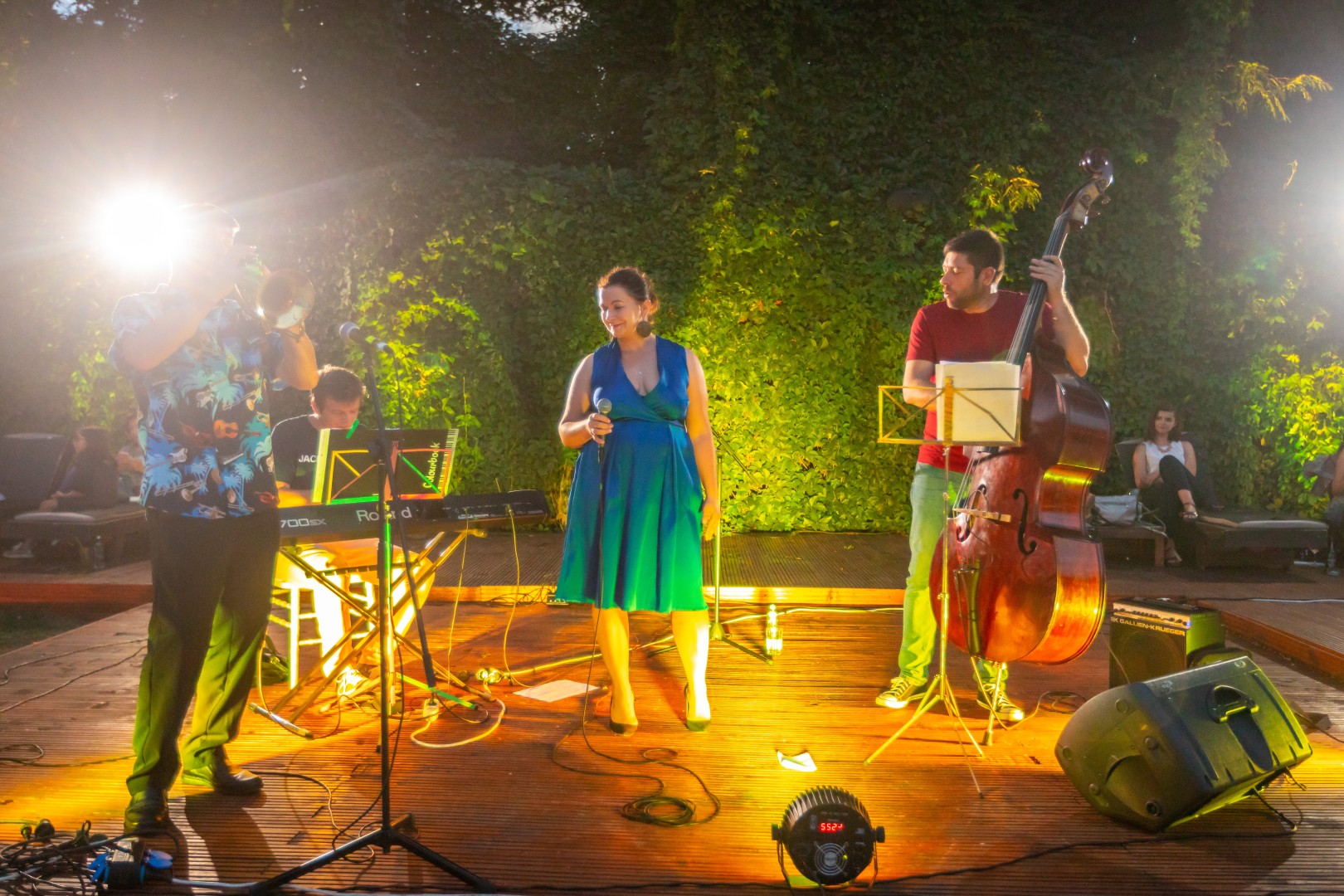 Ana Maria Galea Trio at Grădina Floreasca in Bucharest on August 22, 2018 (5f1431d7b5)