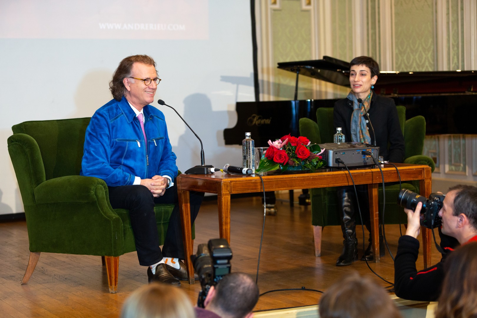 André Rieu at Ateneul Român in Bucharest on December 9, 2014 (fd01471922)