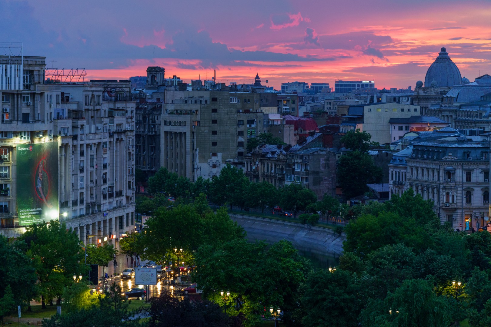 City Panorama in Bucharest on June 11, 2021 (dcfdf60442)
