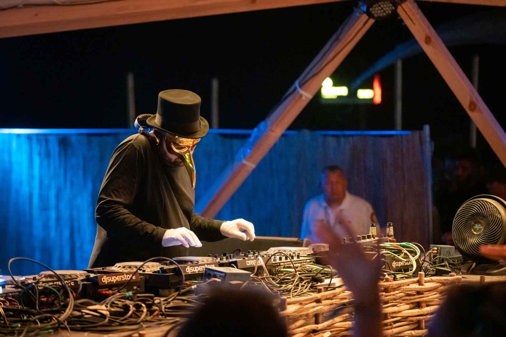 Claptone at Neversea Beach in Constanta on July 8, 2022 (54ac388cd6)