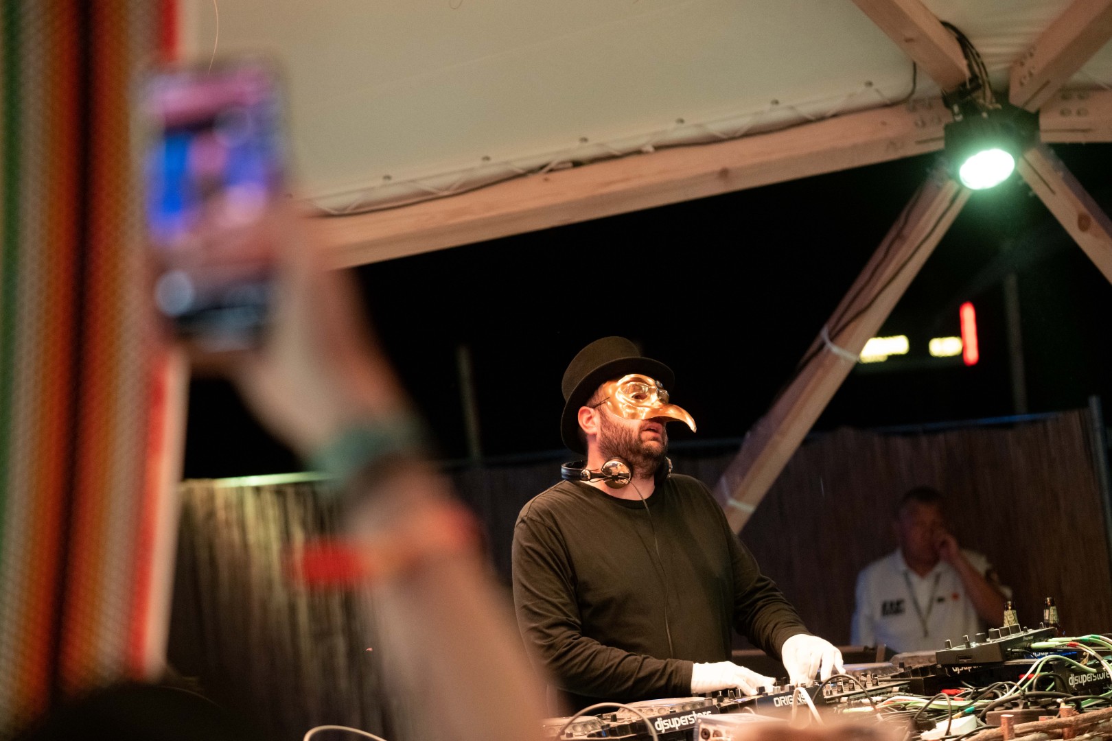 Claptone at Neversea Beach in Constanta on July 8, 2022 (c10c903991)