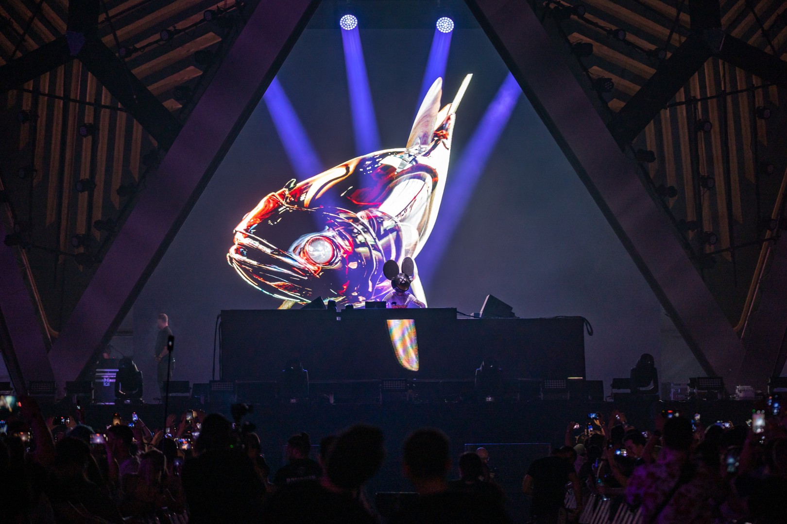 Deadmau5 at National Arena in Bucharest on June 3, 2022 (ef5237e547)