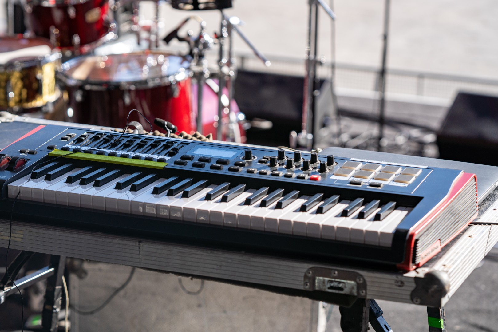 Keyboard at Arenele Romane in Bucharest on May 19, 2022 (fbcc9a42d3)