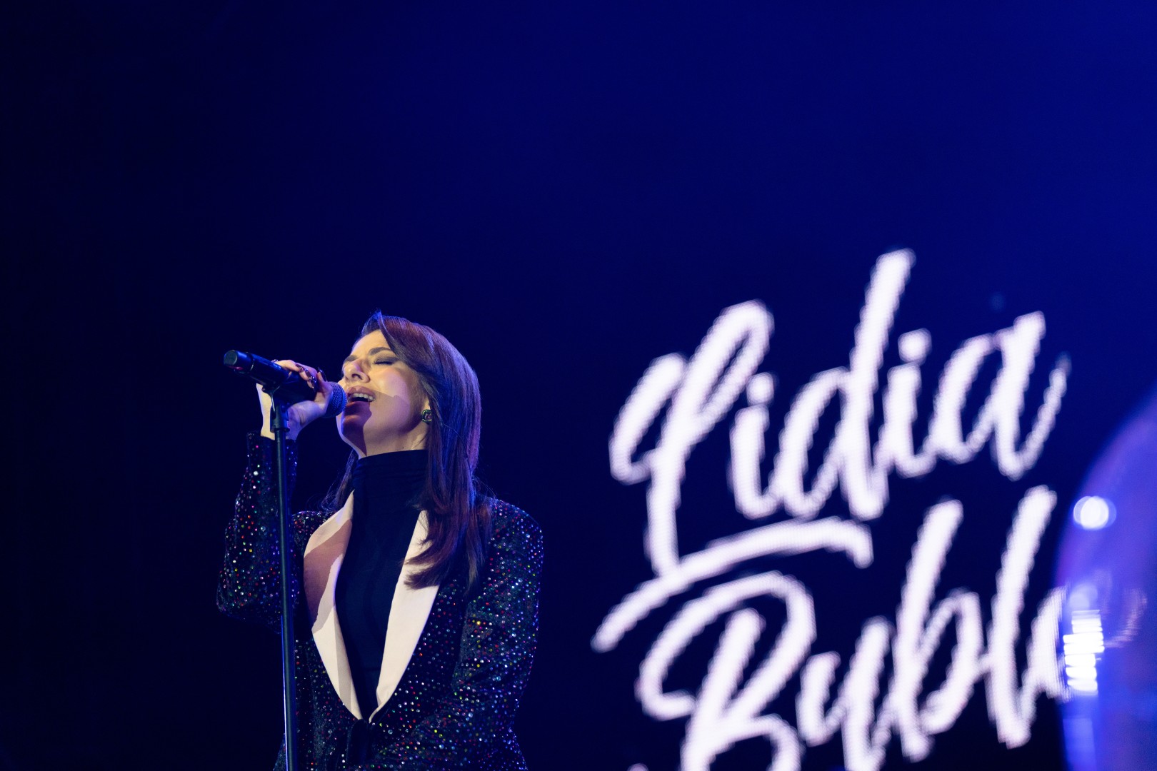 Lidia Buble at National Arena in Bucharest on March 12, 2022 (4c1ed69034)