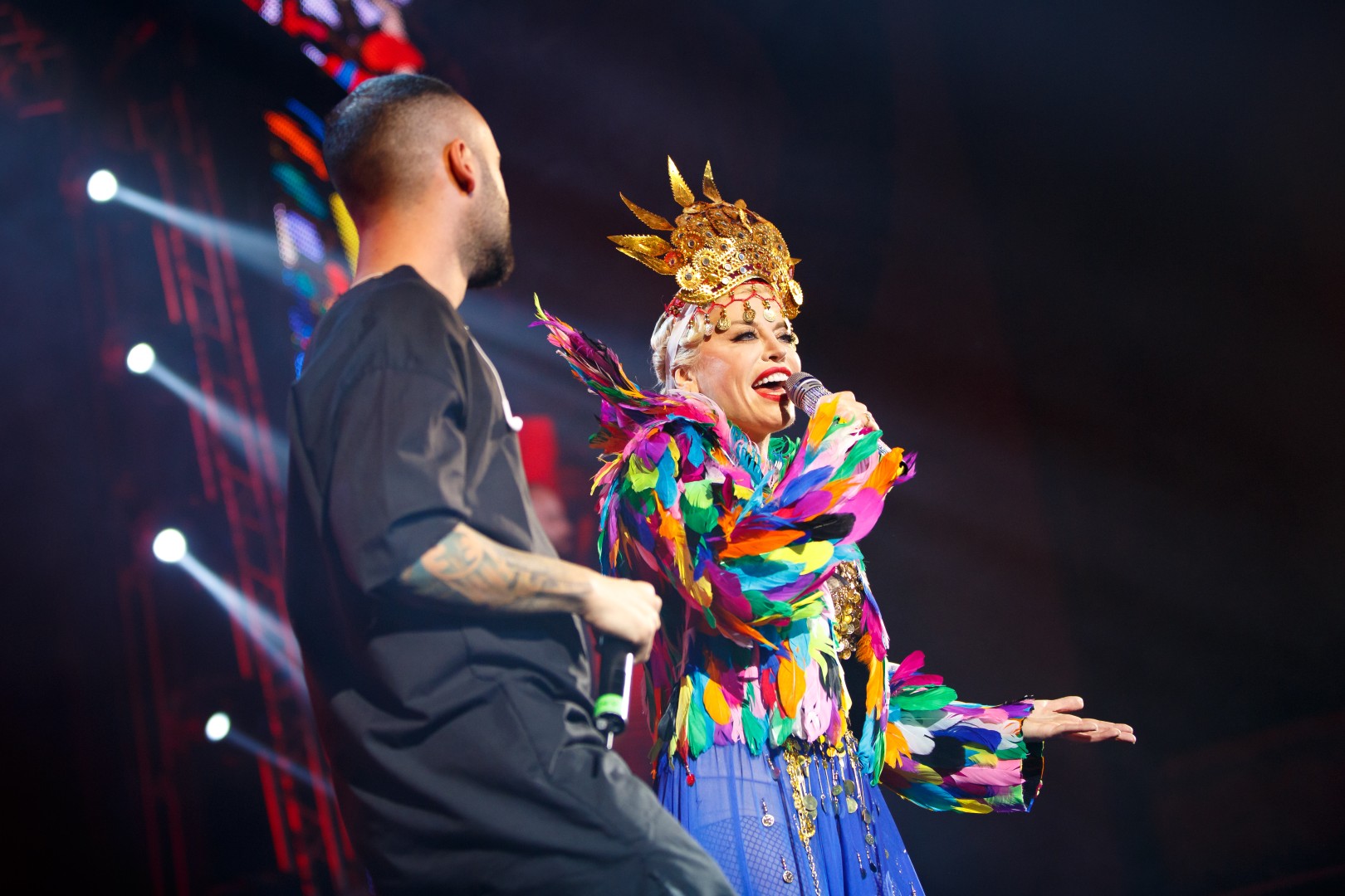 Loredana at Sala Palatului in Bucharest on November 8, 2015 (618547fff5)