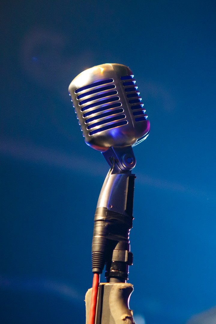 Microphone at Arenele Romane in Bucharest on March 28, 2015 (5253b32fd4)