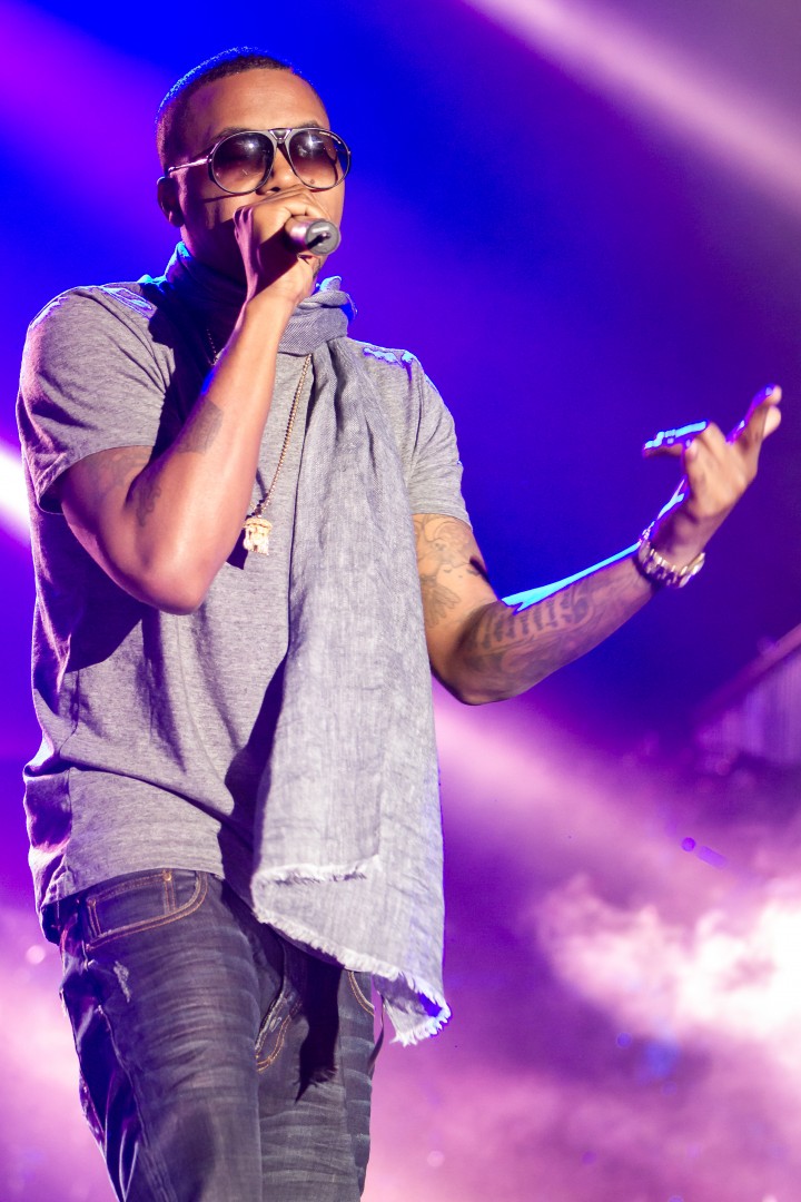 Nas at B'Estfest Park in Tunari on July 6, 2013 (4546978cd4)