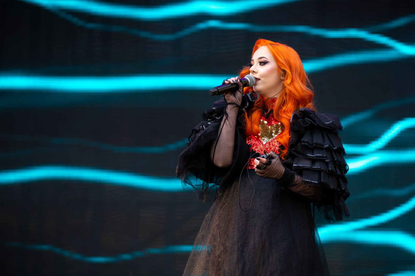 Olivia Addams at National Arena in Bucharest on March 11, 2022 (07b71fde15)