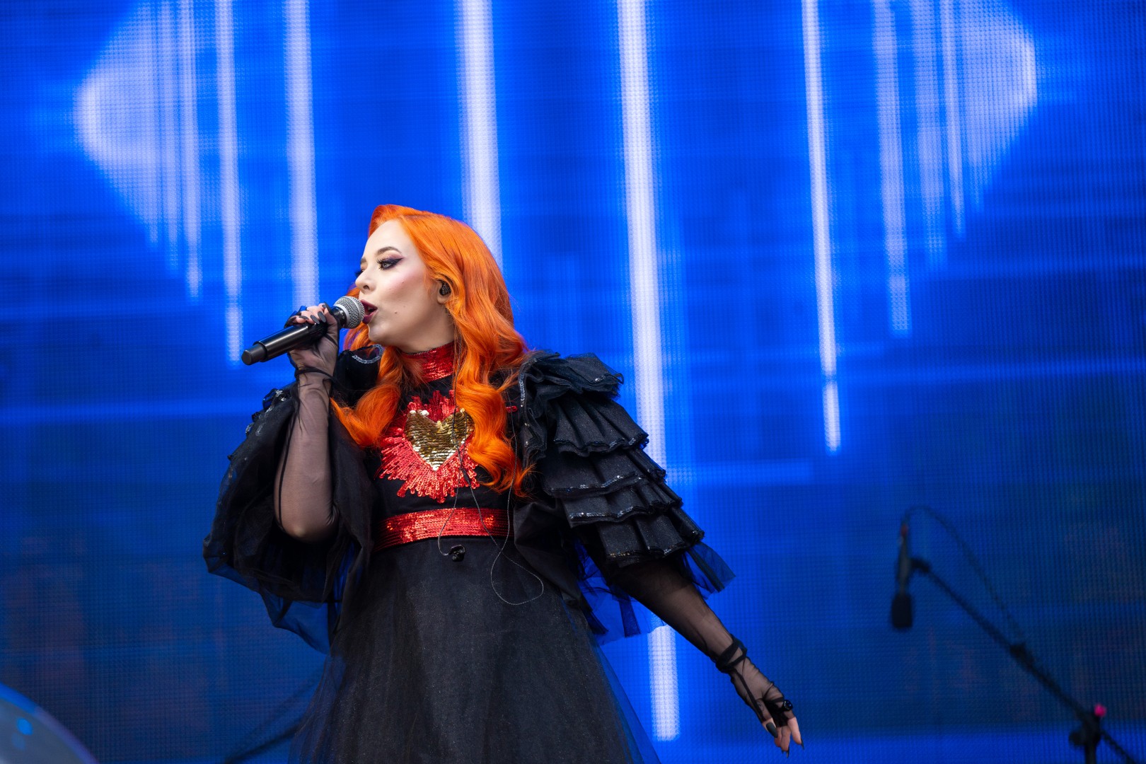 Olivia Addams at National Arena in Bucharest on March 11, 2022 (0aea12f9a2)