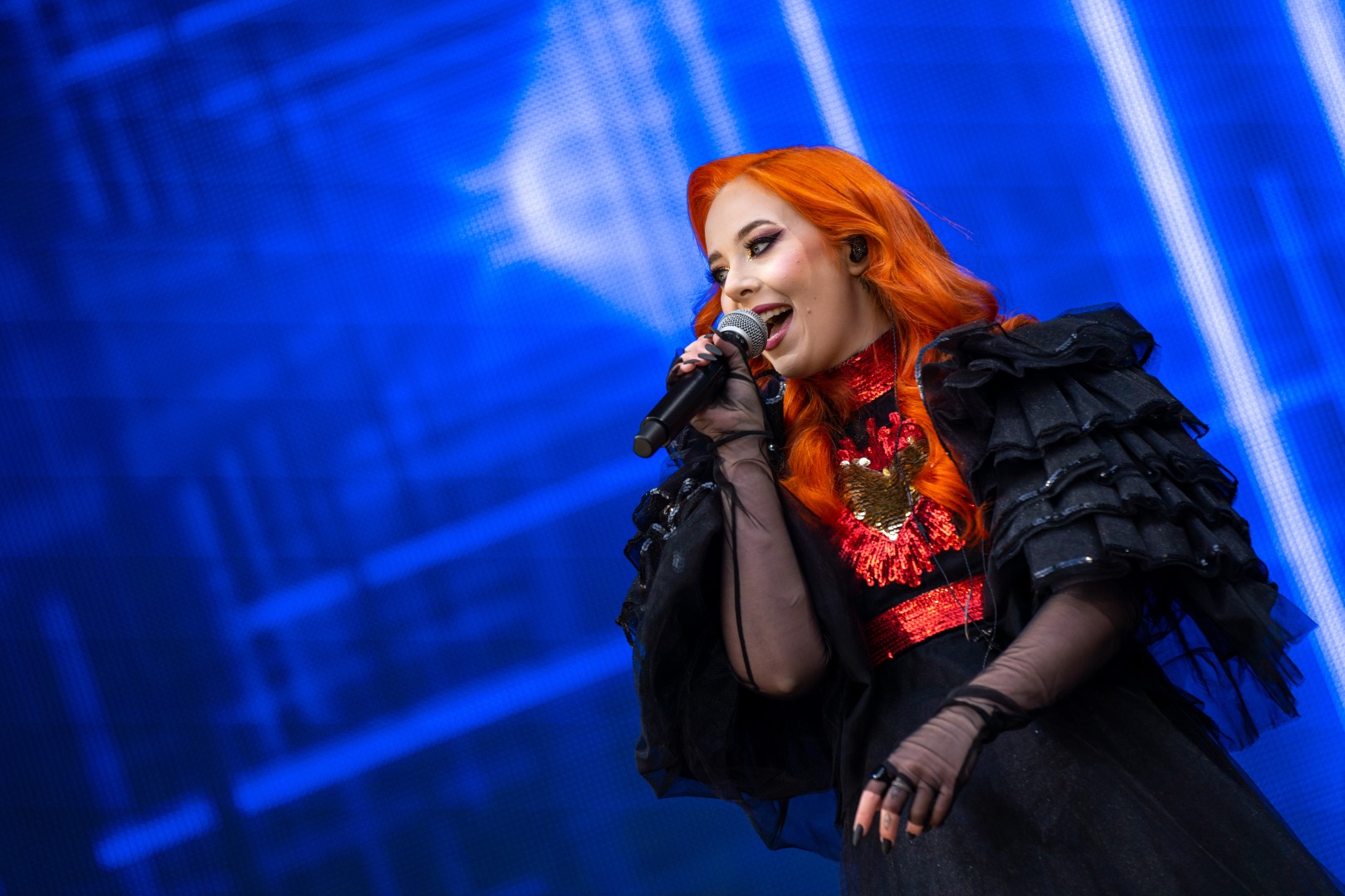 Olivia Addams at National Arena in Bucharest on March 11, 2022 (adf5944ff9)