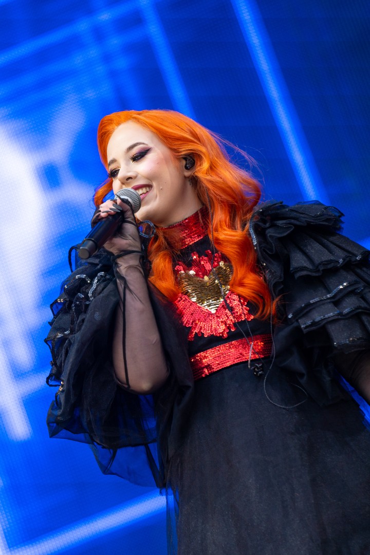 Olivia Addams at National Arena in Bucharest on March 11, 2022 (e1905b27ef)