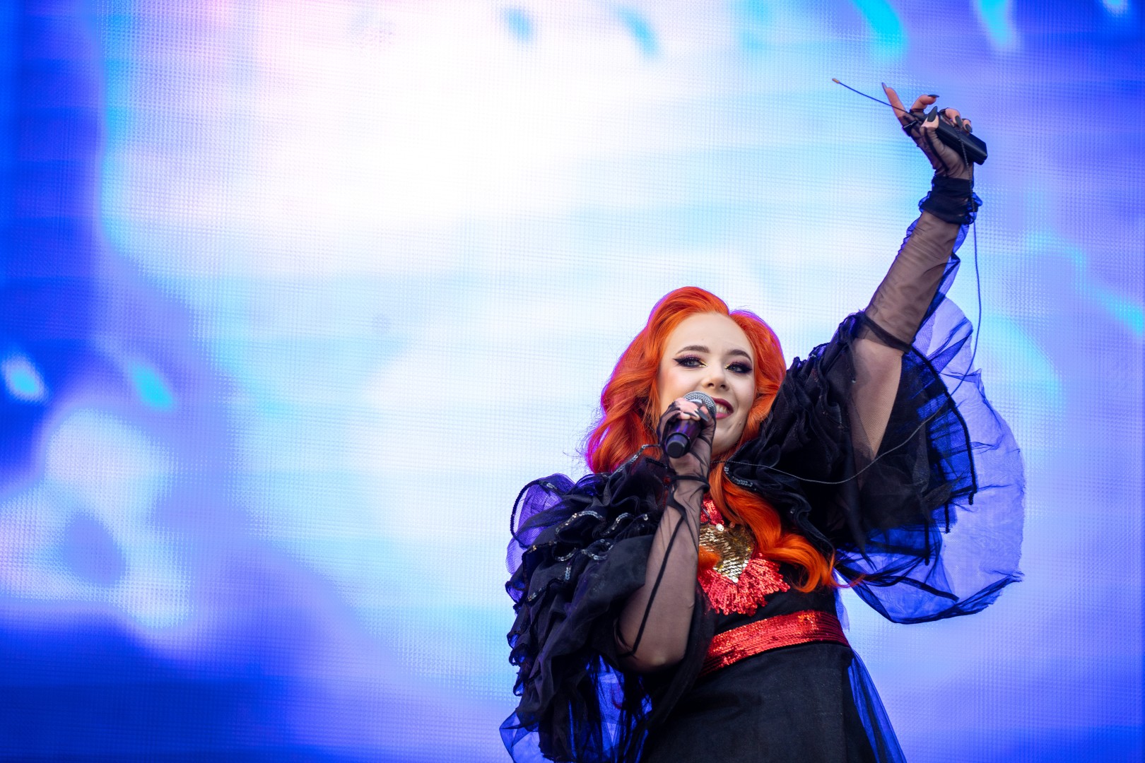 Olivia Addams at National Arena in Bucharest on March 11, 2022 (ef710aed40)