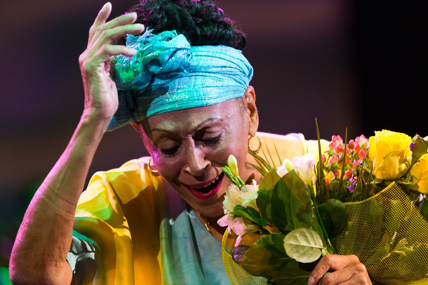 Omara Portuondo at Sala Palatului in Bucharest on June 27, 2014 (6a99367548)