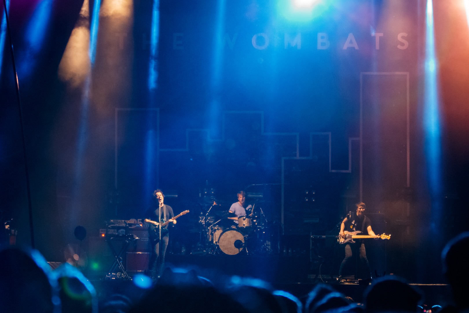 The Wombats at Domeniul Stirbey in Buftea on August 9, 2015