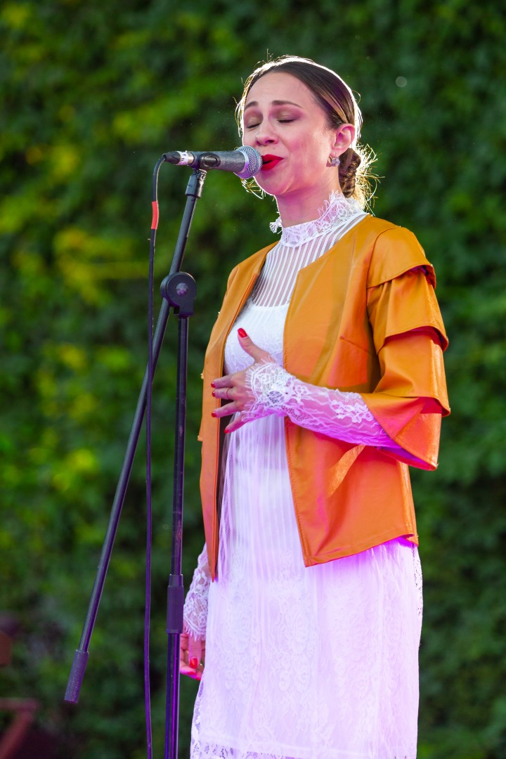 Viorica Pintilie at Grădina Floreasca in Bucharest on May 16, 2018 (5ff8c1080c)