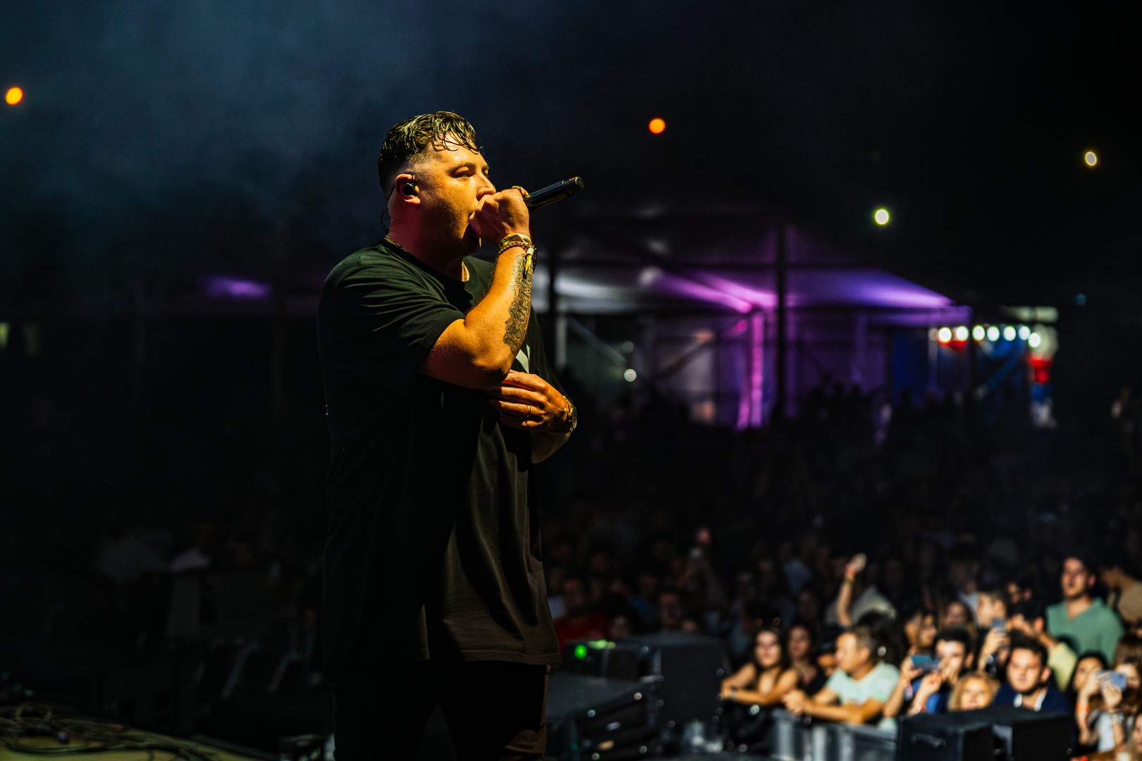 John Newman in Mioveni on August 25, 2023 (609c3cc334)