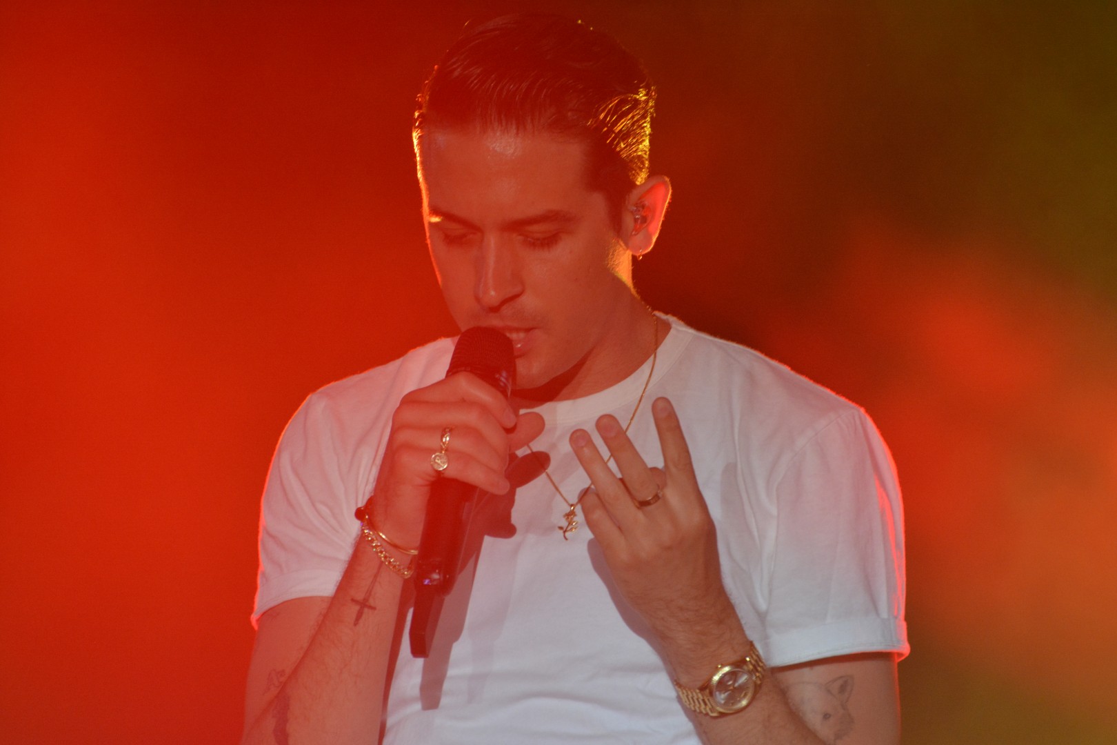 G-Eazy at Neversea Beach in Constanta on July 3, 2019 (5a31b03fad)