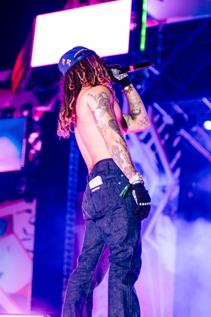 Lil Pump in Costinesti on July 14, 2024 (5afd254990)