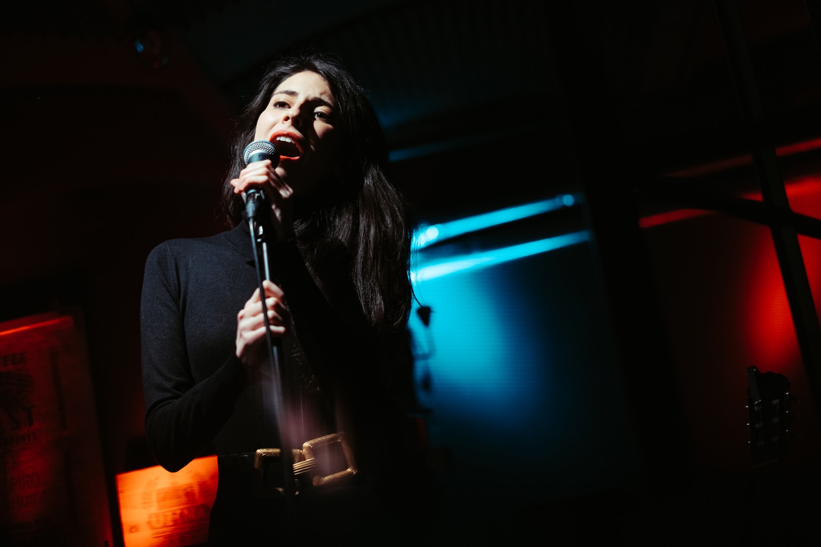 Alma Nicole at Uzina Coffee in Bucharest on January 29, 2022 (78df688443)