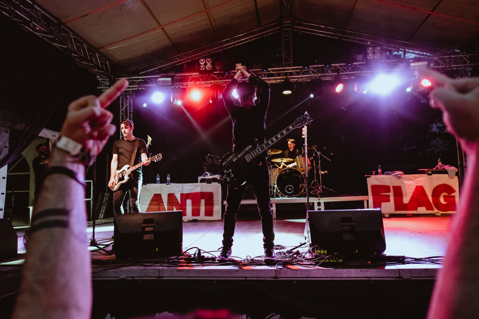 Anti-Flag at Quantic in Bucharest on July 5, 2022 (af37d4d384)