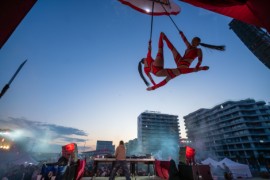 Sylvain Armand in Mamaia, May 2, 2026
