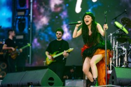 Irina Rimes in Bontida, July 17, 2026
