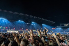 Public at Cluj Arena in Cluj-Napoca on August 7, 2022